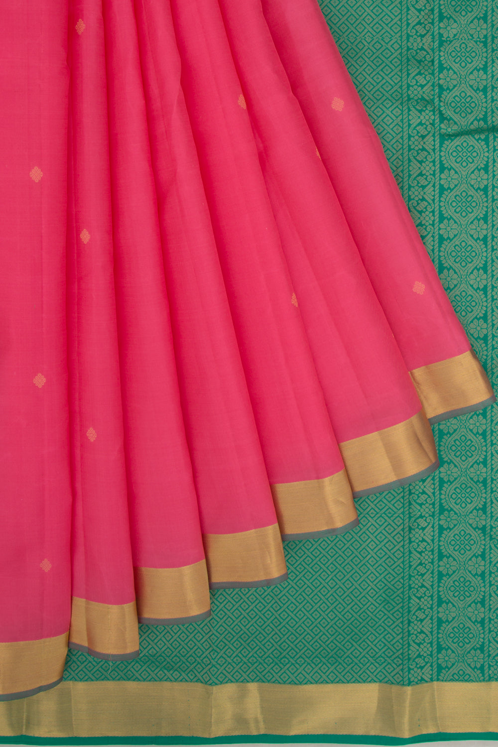 Taranga Kanchi Silk Butta Pink Saree