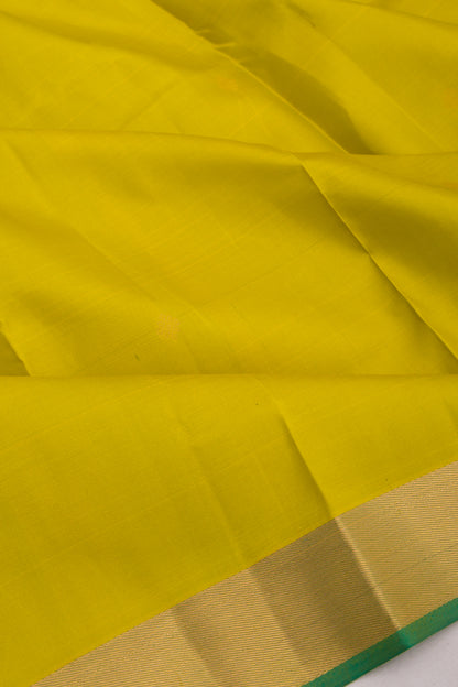 Taranga Kanchi Silk Butta Green Saree