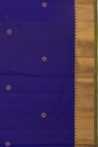 Taranga Kanchi Silk Butta Royal Blue Saree