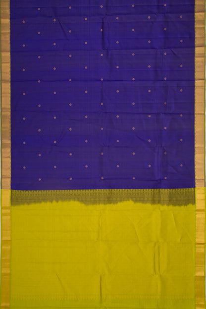 Taranga Kanchi Silk Butta Royal Blue Saree