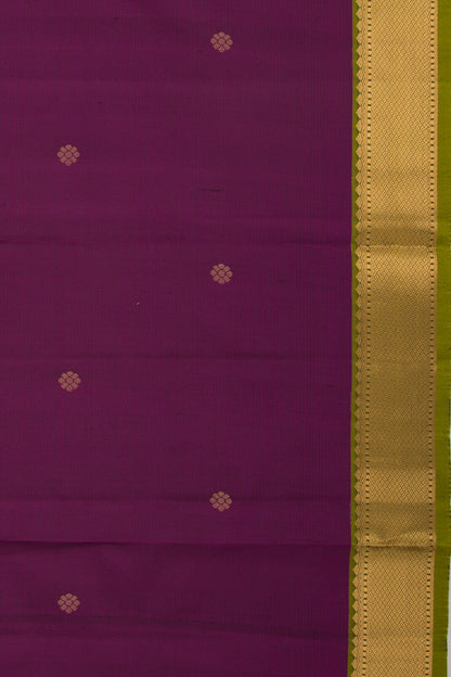 Taranga Kanchi Silk Butta Purple Saree