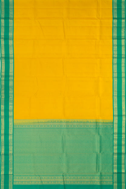 Taranga Kanchi Silk Butta Yellow Saree