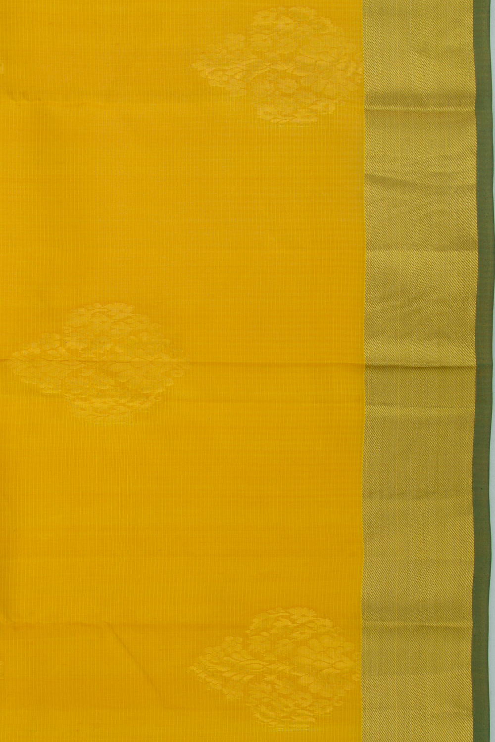 Taranga Kanchi Silk Lines And Butta Yellow Saree