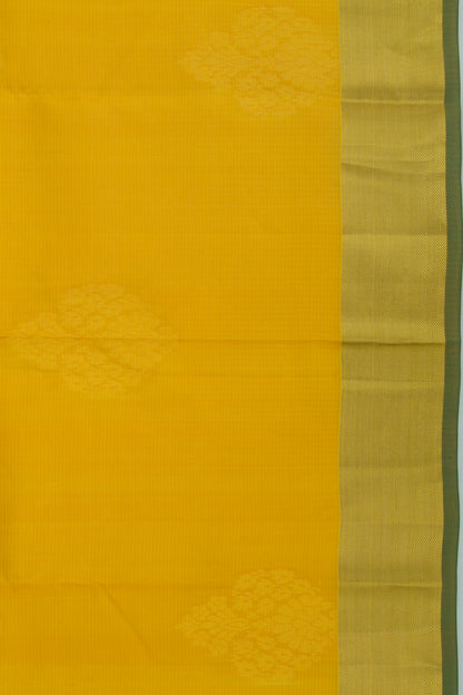 Taranga Kanchi Silk Lines And Butta Yellow Saree