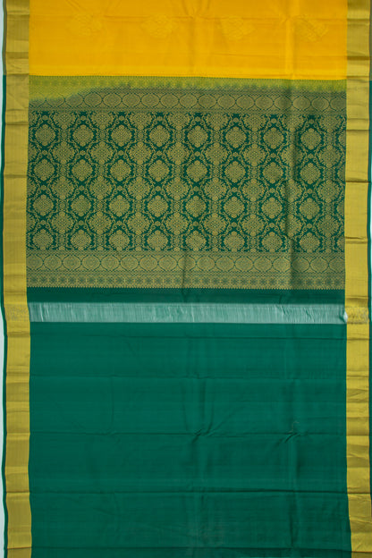 Taranga Kanchi Silk Lines And Butta Yellow Saree