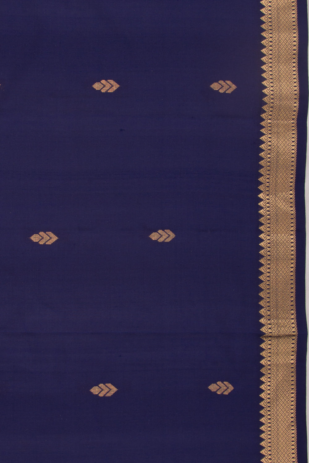 Taranga Kanchi Silk Butta Dark Blue Saree