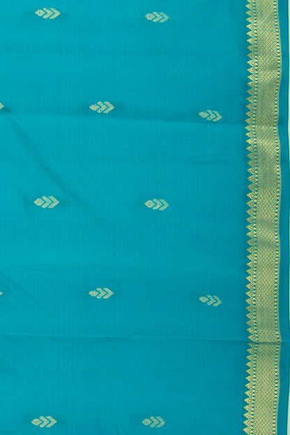 Taranga Kanchi Silk Butta Sky Blue Saree