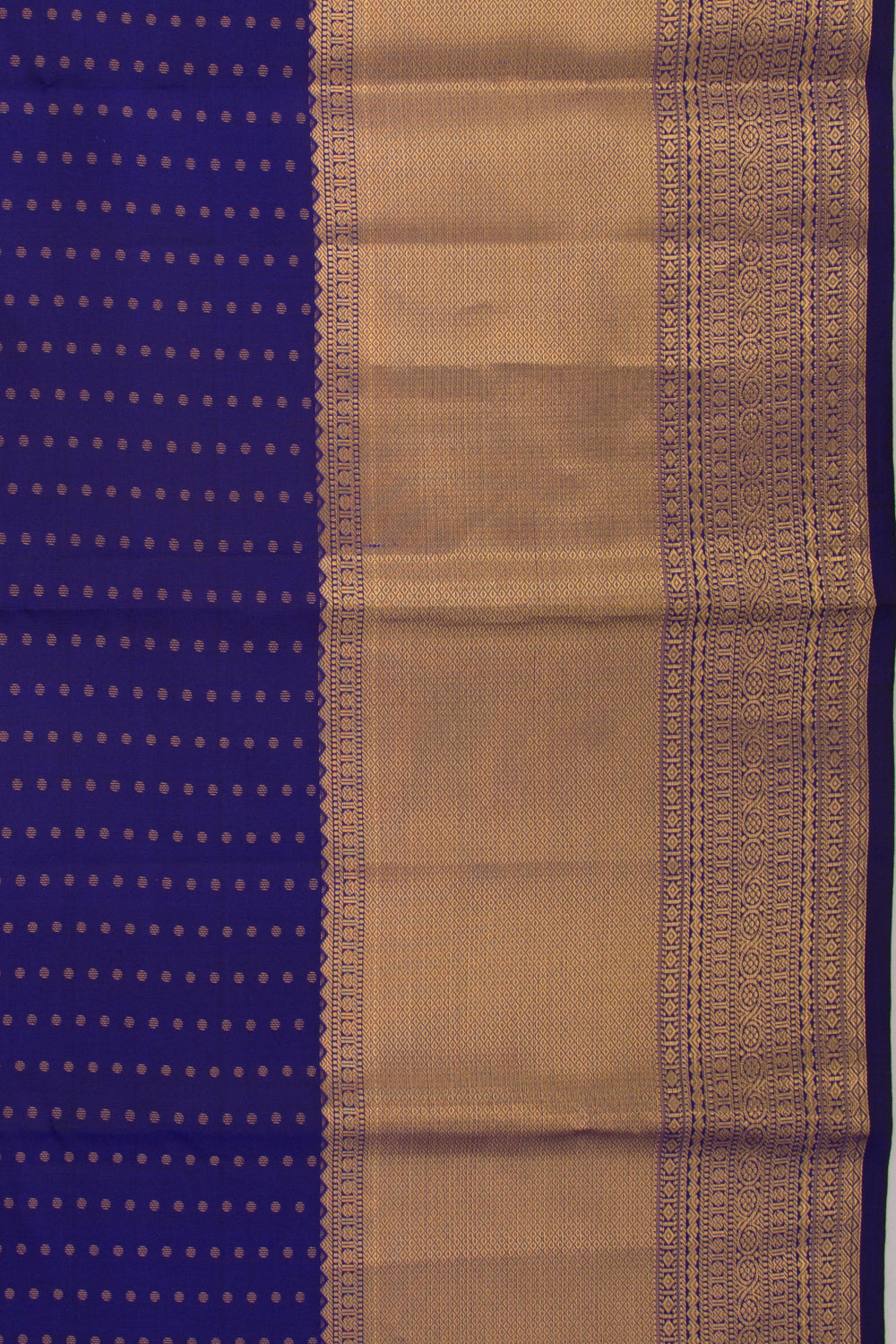 Taranga Kanchi Silk Butta Royal Blue Saree
