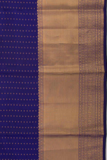 Taranga Kanchi Silk Butta Royal Blue Saree