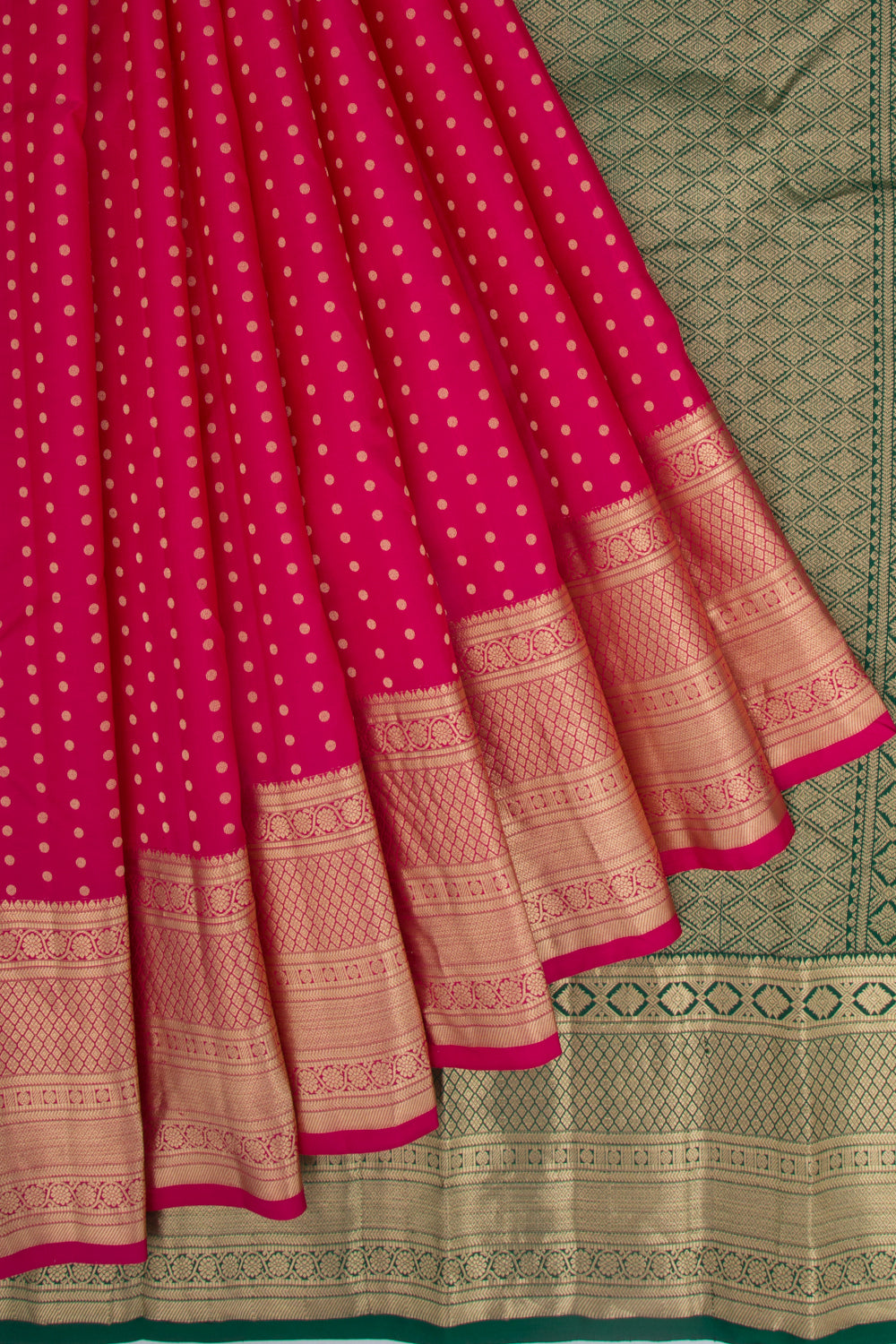 Taranga Kanchi Silk Butta Pink Saree
