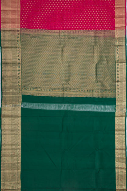 Taranga Kanchi Silk Butta Pink Saree