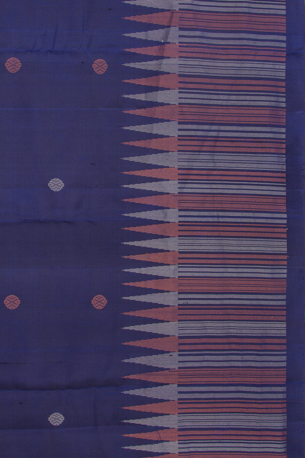 Taranga Kanchi Silk Butta Dark Blue Saree