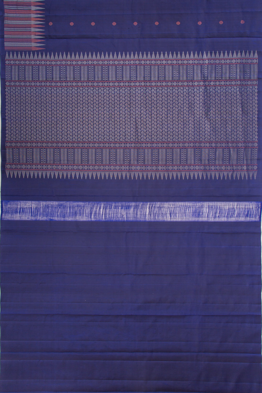 Taranga Kanchi Silk Butta Dark Blue Saree