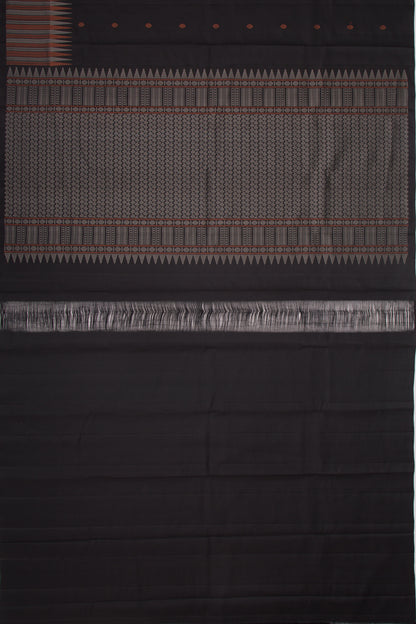 Taranga Kanchi Silk Butta Black Saree