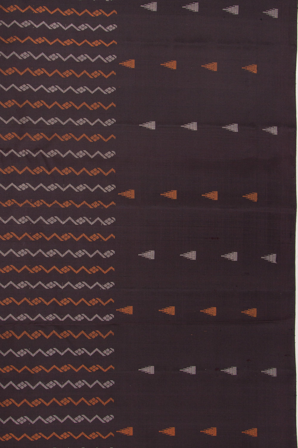 Taranga Kanchi Silk Brocade Black Saree