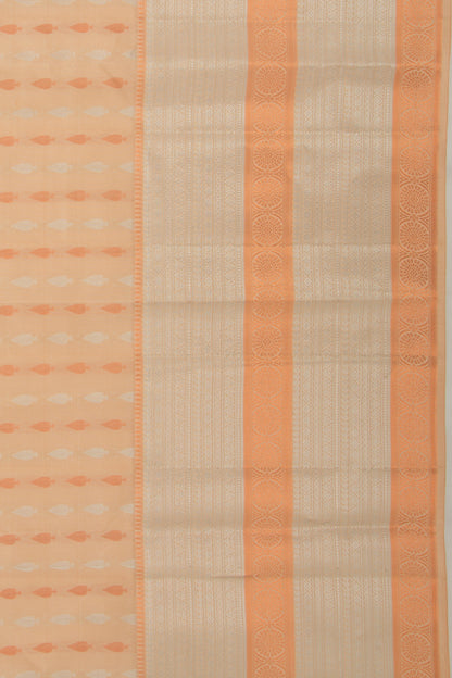 Taranga Kanchi Silk Butta Cream Saree