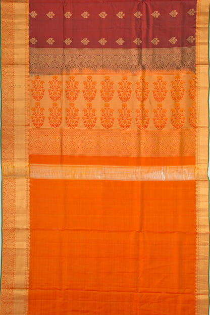 Coimbatore Soft Silk Butta Maroon Saree