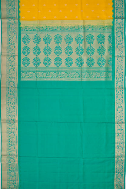 Coimbatore Soft Silk Butta Yellow Saree