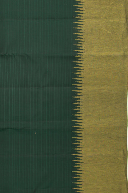 Taranga Kanchi Silk Jacquard Bottle Green Saree