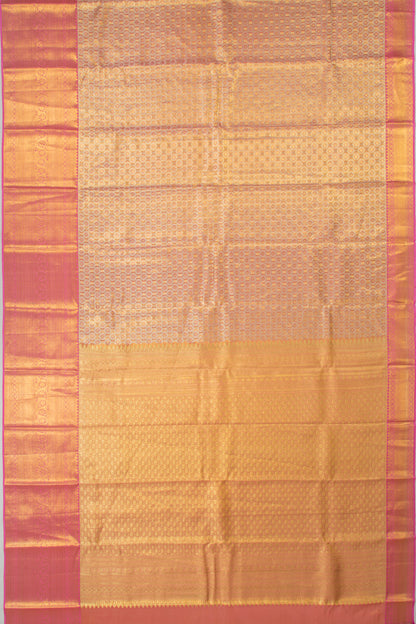 Taranga Kanchi Silk Tissue Brocade Pink Saree