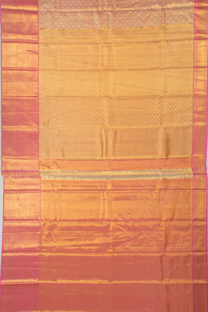 Taranga Kanchi Silk Tissue Brocade Pink Saree