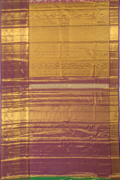 Taranga Kanchi Silk Tissue Brocade Pink Saree