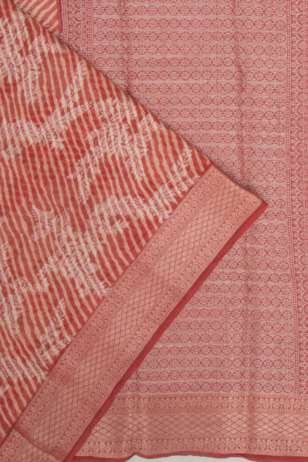 Soft Kota Silk Brocade Maroon Saree