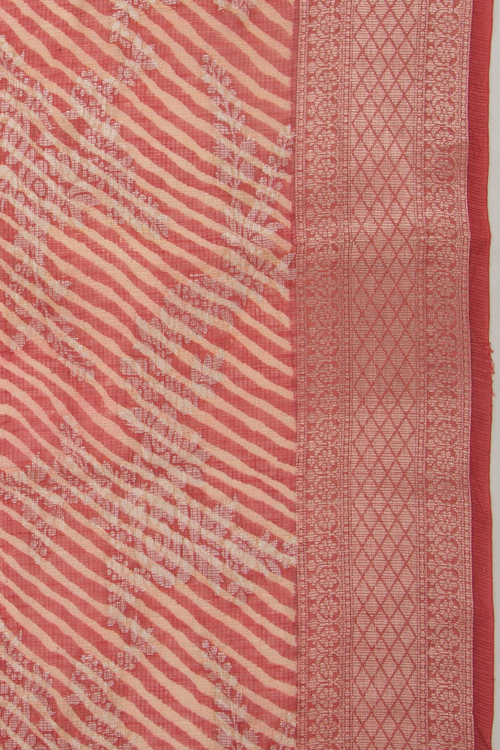 Soft Kota Silk Brocade Maroon Saree