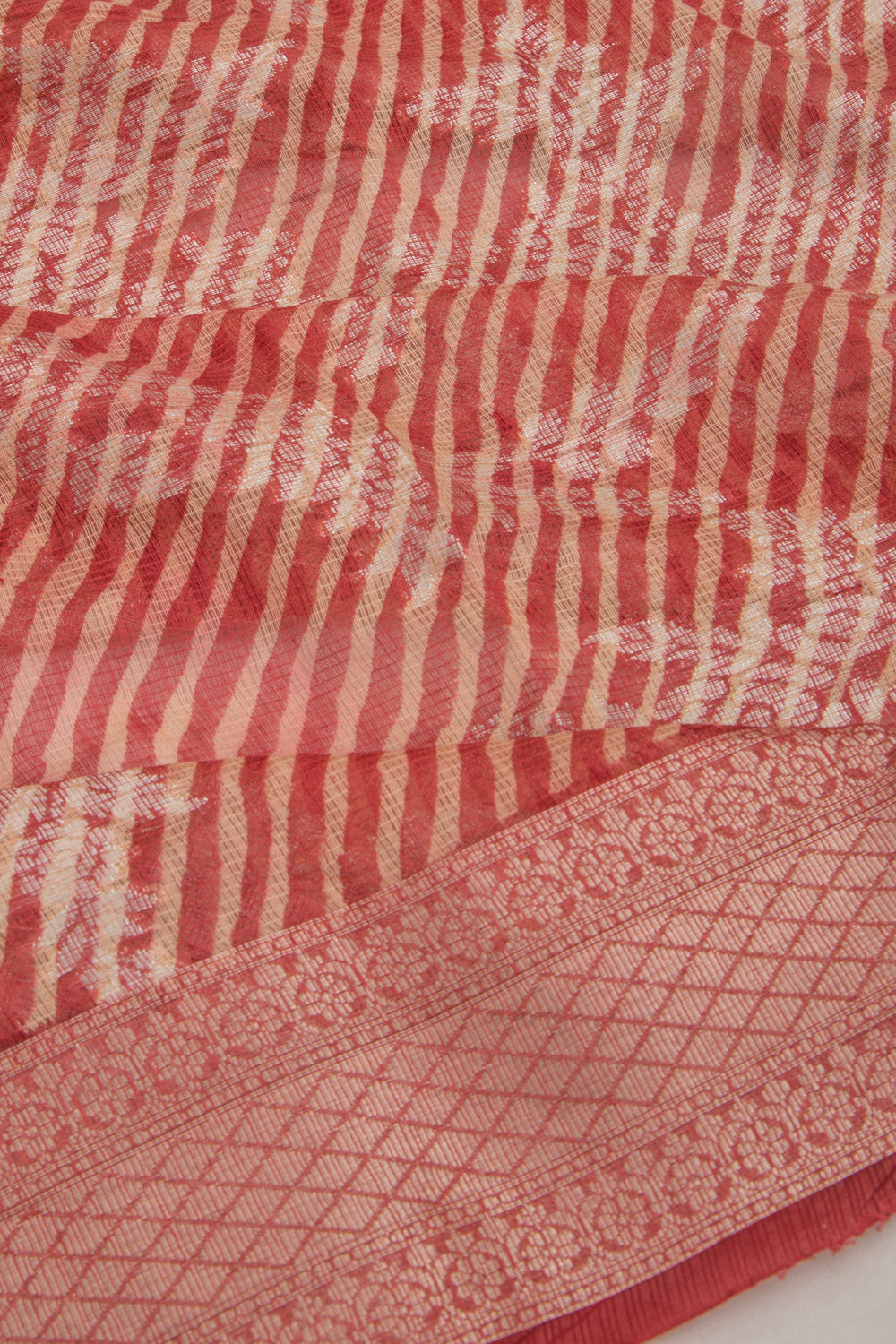 Soft Kota Silk Brocade Maroon Saree