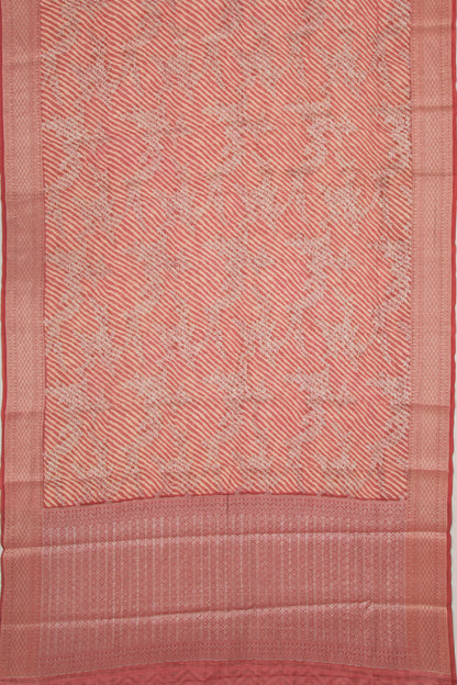 Soft Kota Silk Brocade Maroon Saree