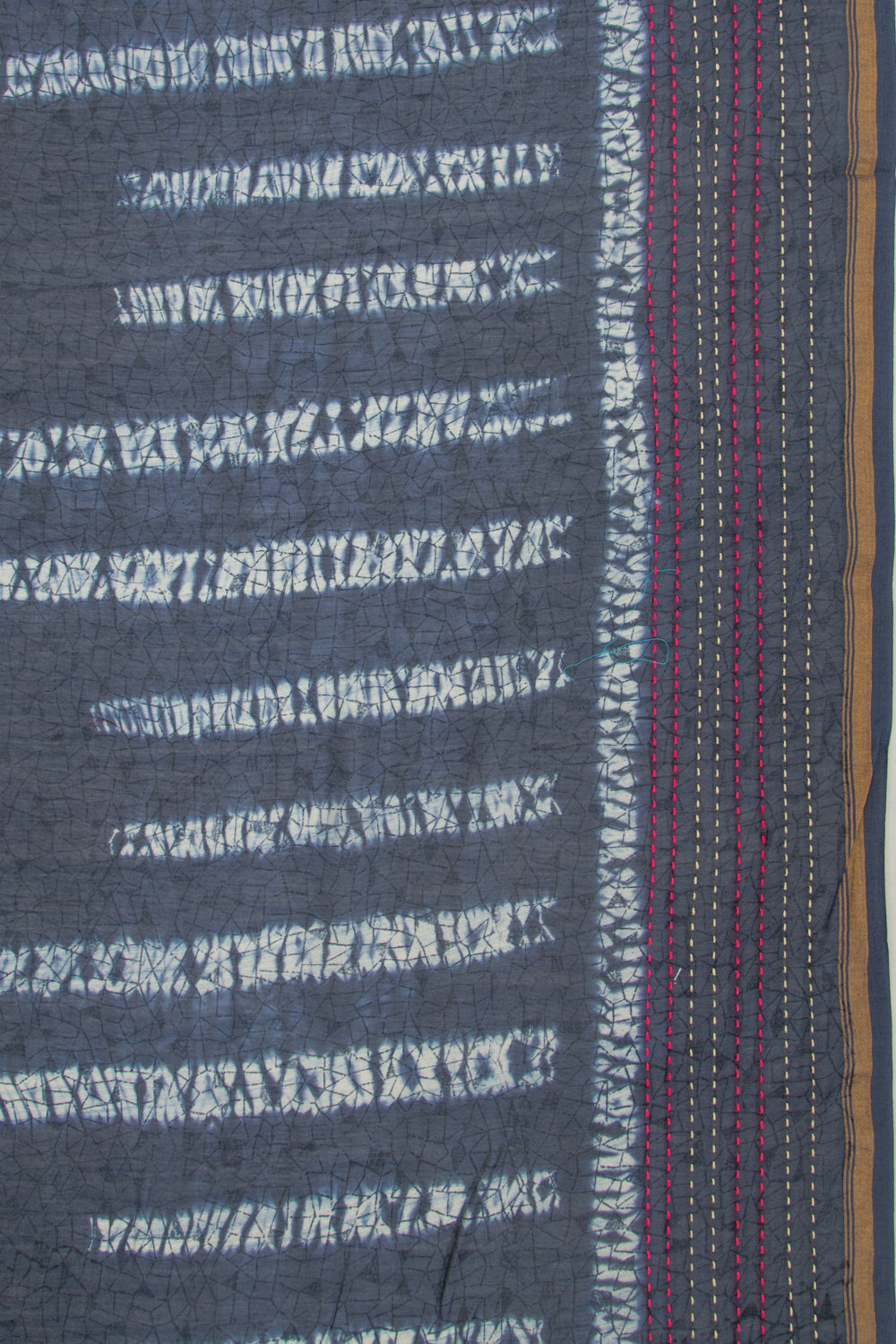 Chanderi Soft Silk Printed Blue Saree
