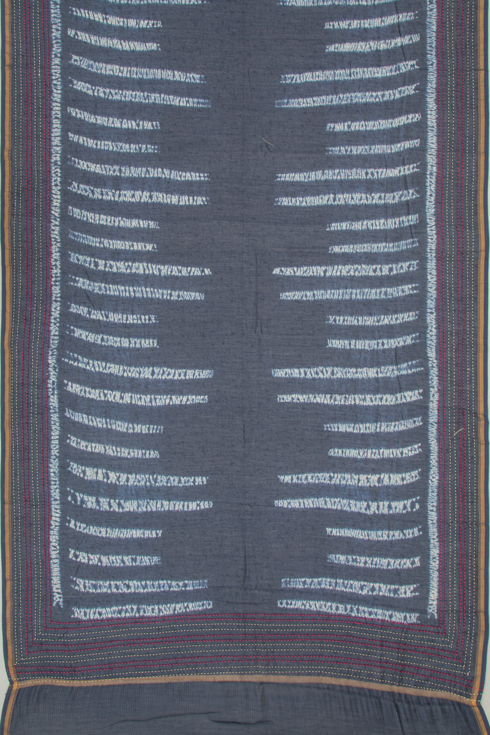 Chanderi Soft Silk Printed Blue Saree