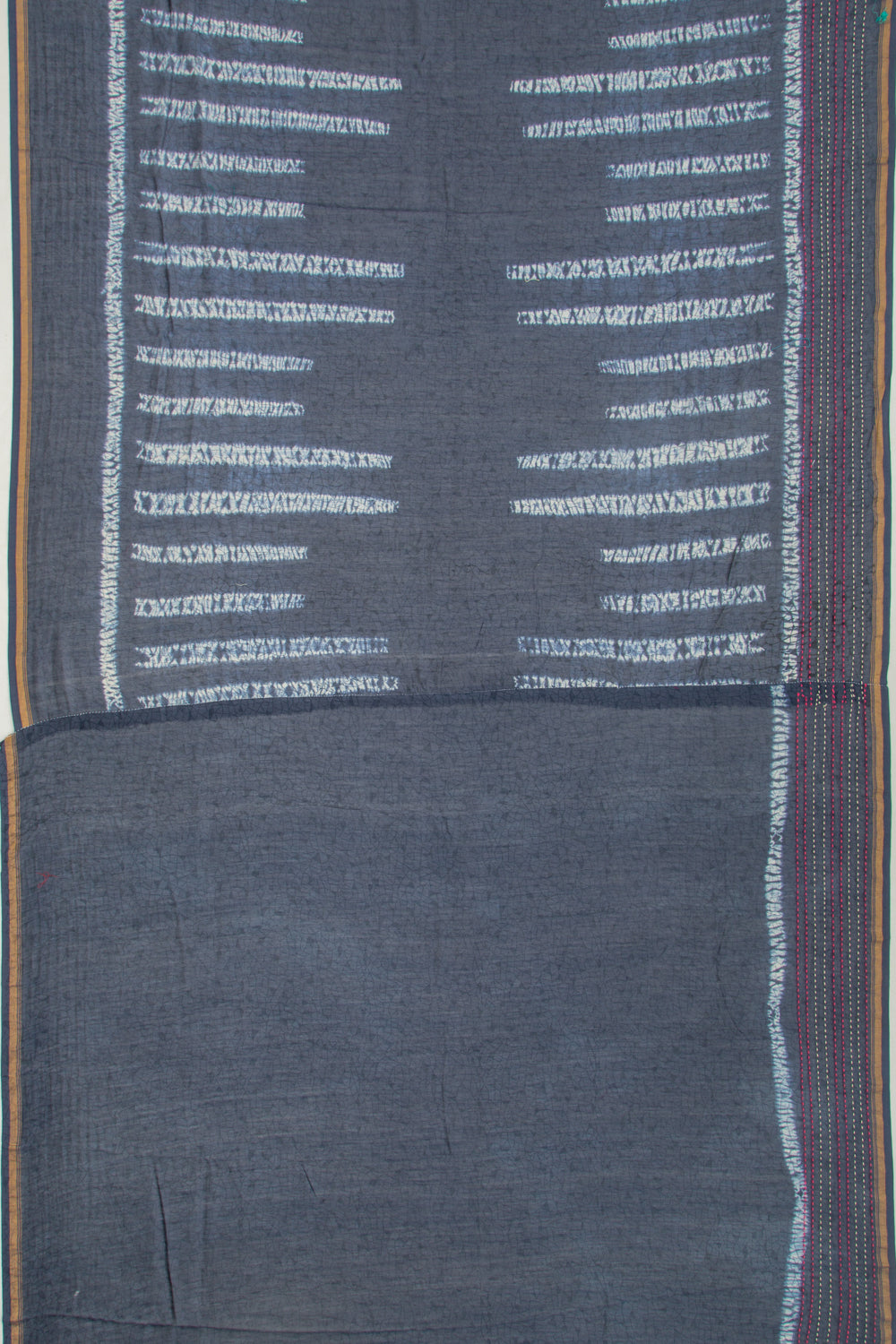 Chanderi Soft Silk Printed Blue Saree