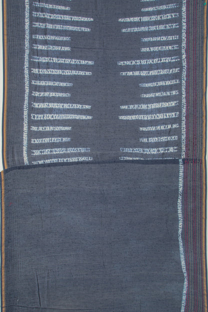 Chanderi Soft Silk Printed Blue Saree