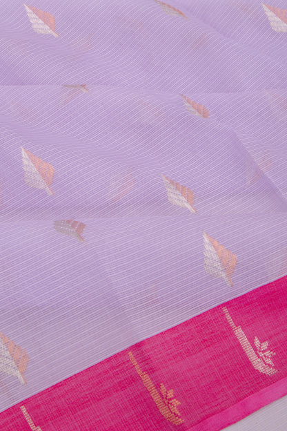 Kota Silk Butta Lavender Saree