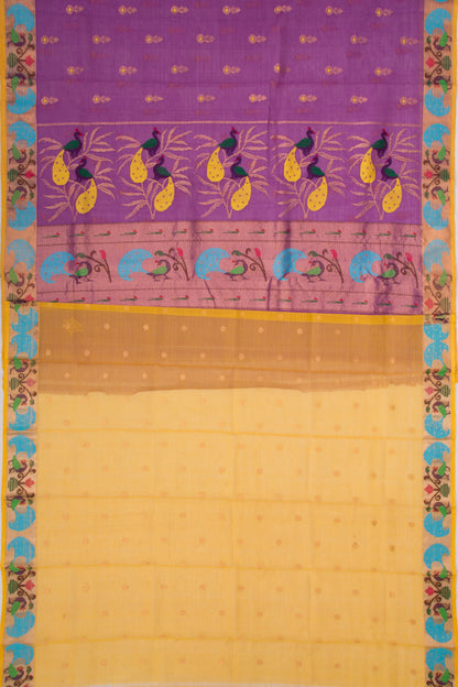 Kota Silk Butta Purple Saree