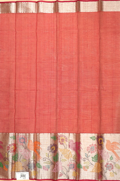 Kota Silk Butta Brown Saree
