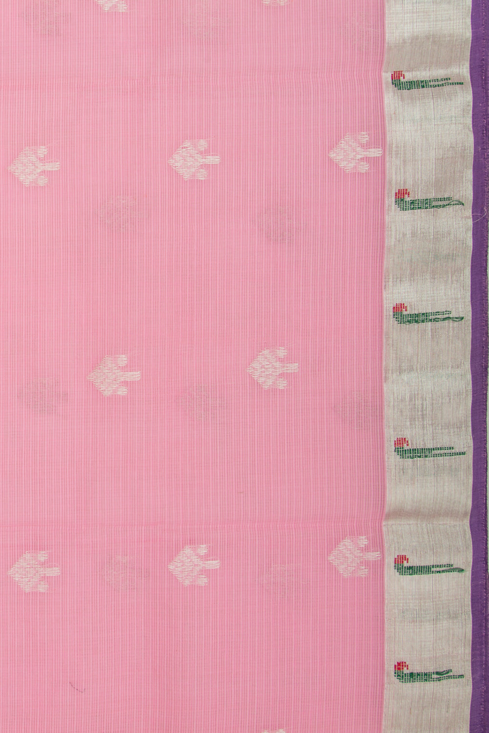 Kota Silk Butta Pink Saree