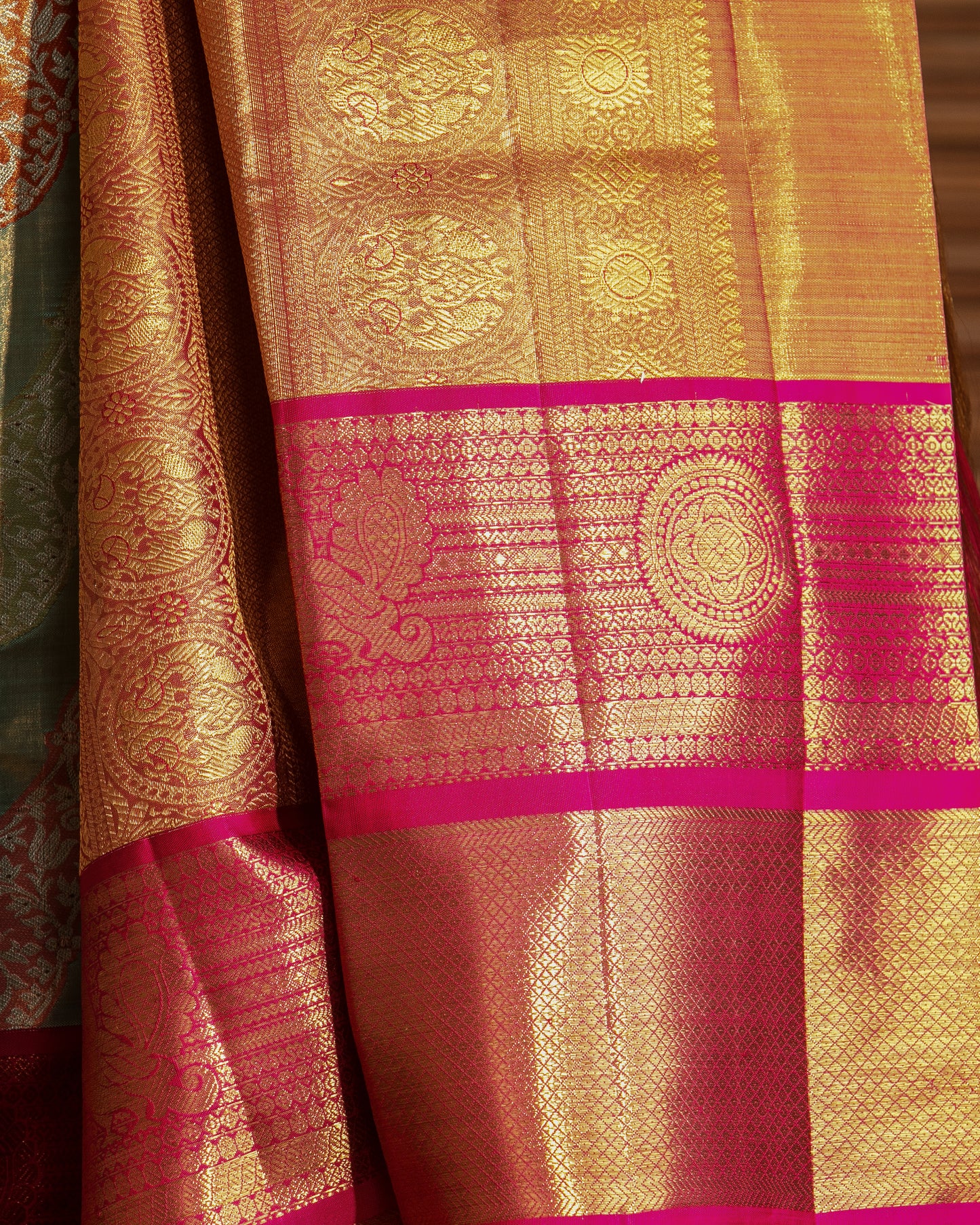 Kanchipuram Silk Tissue Inspired By Banarasi Rangkat Saree