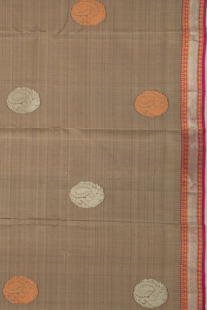 Taranga Kanchi Silk Butta Grey Saree