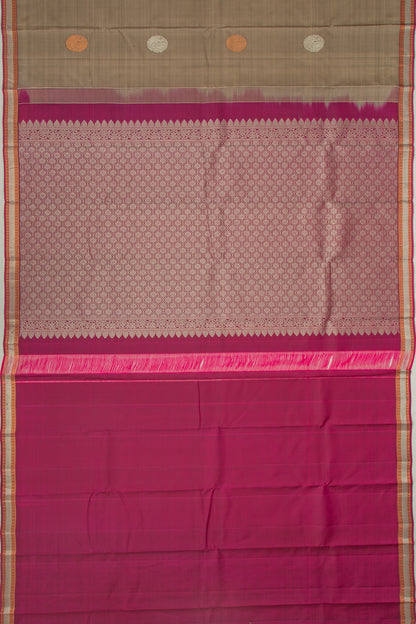 Taranga Kanchi Silk Butta Grey Saree
