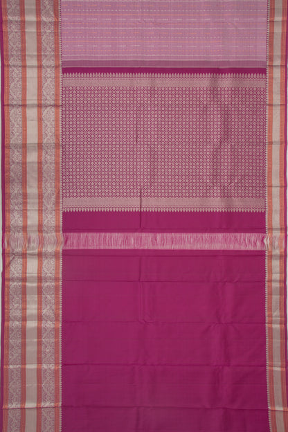 Taranga Kanchi Silk Brocade Lilac Saree
