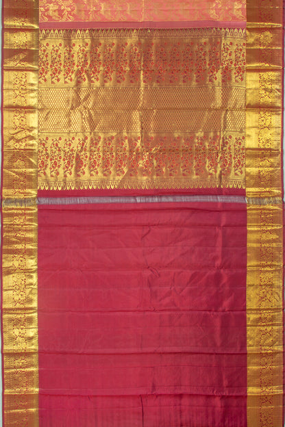 Taranga Kanchi Silk Jaal Pink Saree