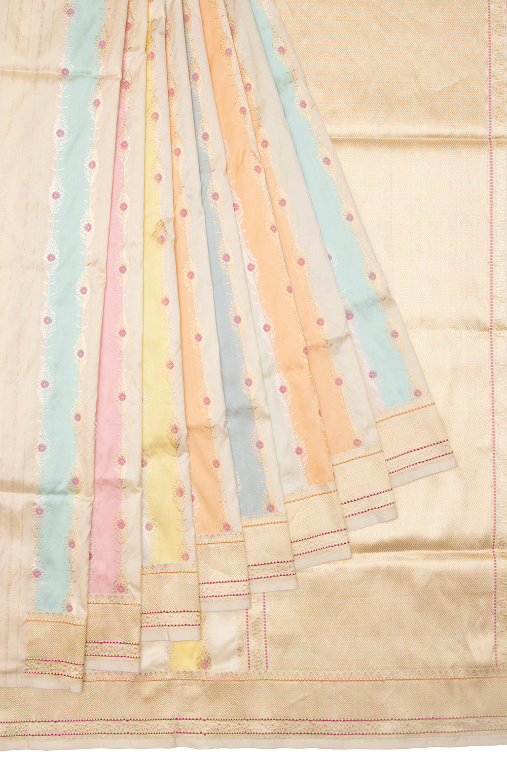 Banarasi Silk Jaal Rangkat Saree
