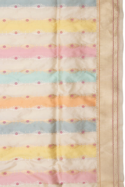 Banarasi Silk Jaal Rangkat Saree