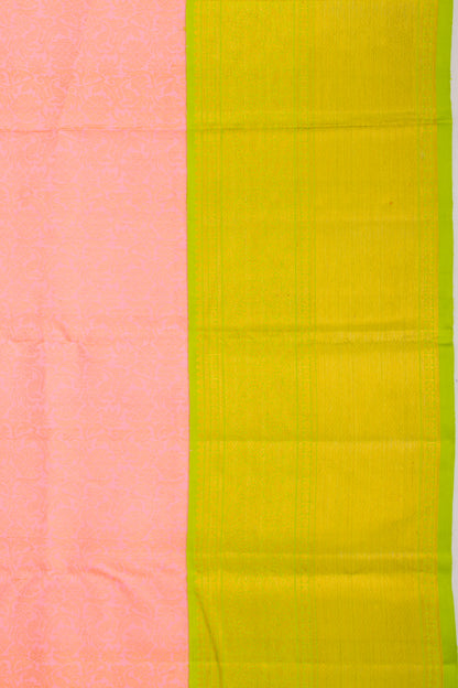 Taranga Kanchi Silk Brocade Baby Pink Saree