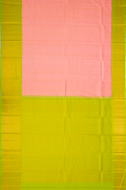 Taranga Kanchi Silk Brocade Baby Pink Saree