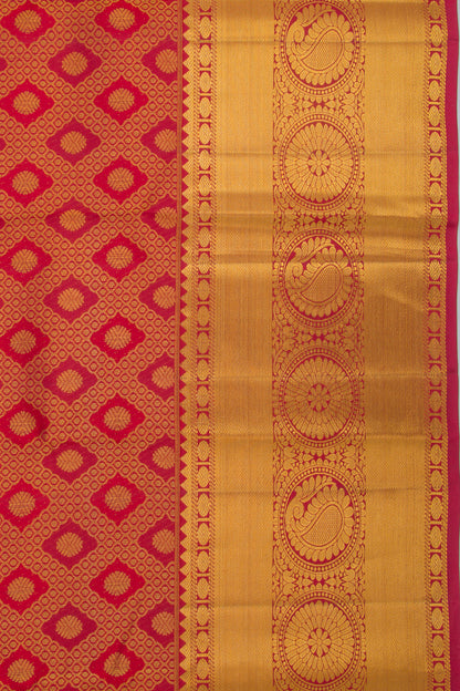 Taranga Kanchi Silk Brocade Maroon Saree