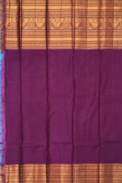 Kanchipuram Silk Brocade Pink Saree