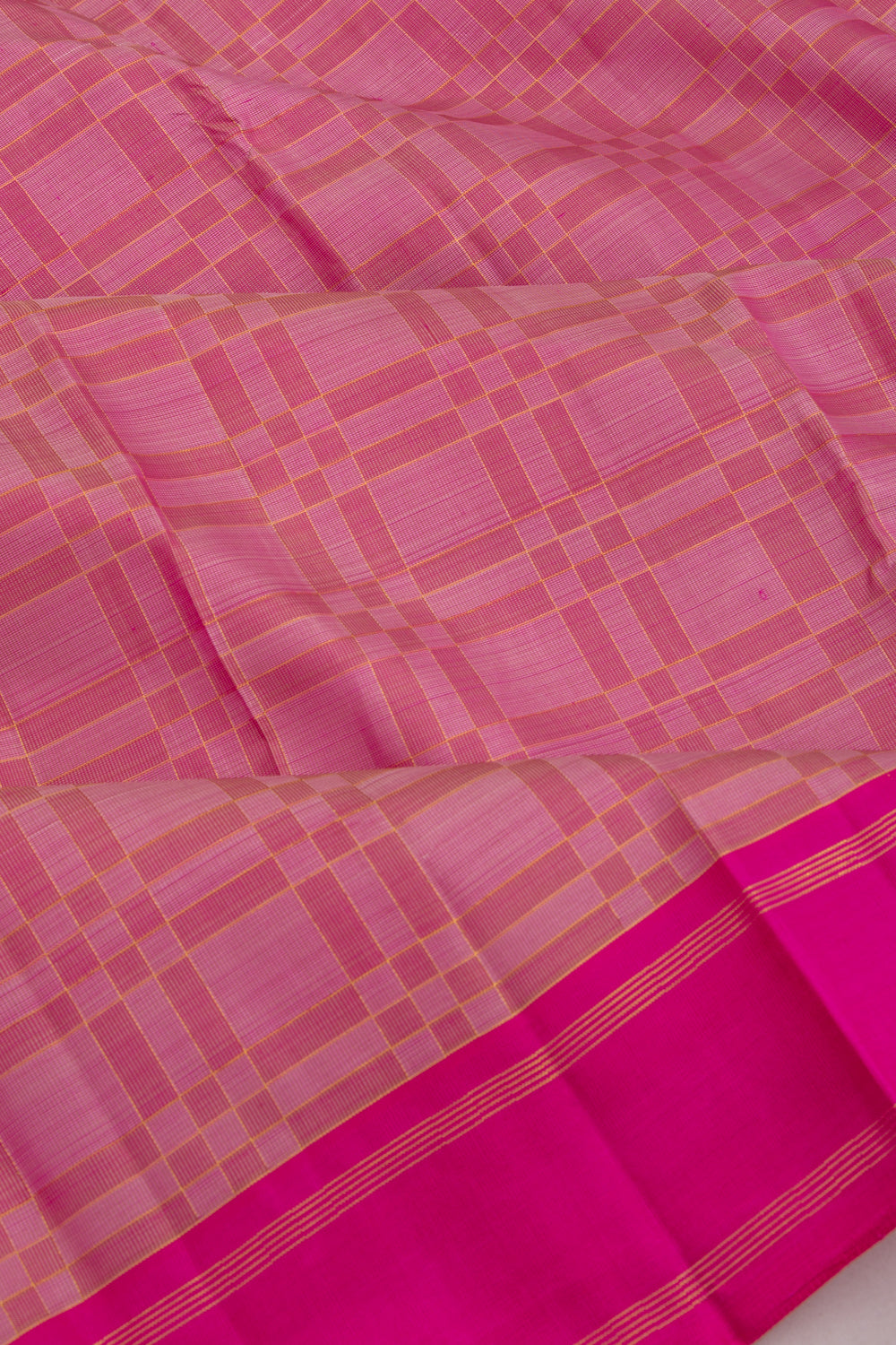 Taranga Kanchi Silk Brocade Pink Saree